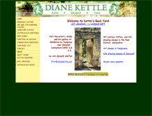 Tablet Screenshot of dianekettle.com